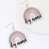 Acrylic Dog Mama Earrings - Image 2