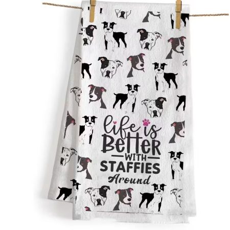 Kitchen Towel - Staffie
