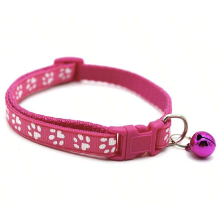Hot Pink Cat Collar