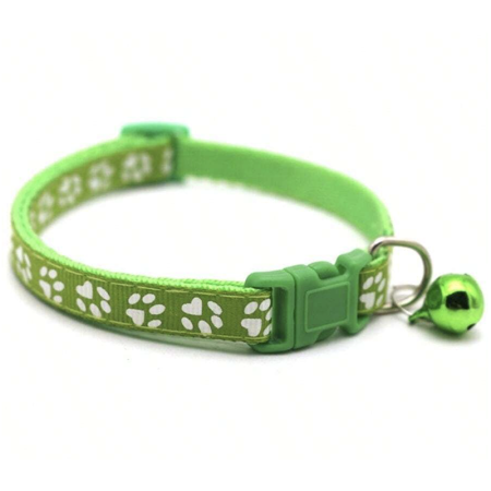 Lime Green Cat Collar
