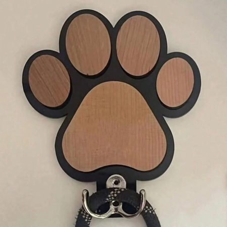 Wooden Paw Wall Hook