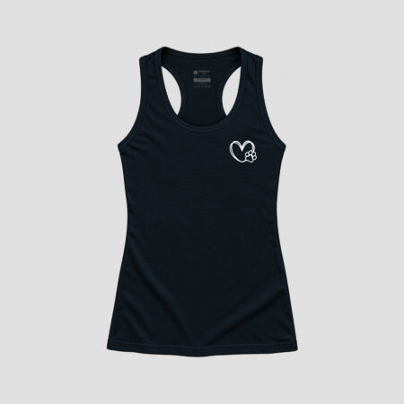 Paw Heart Racerback Vest